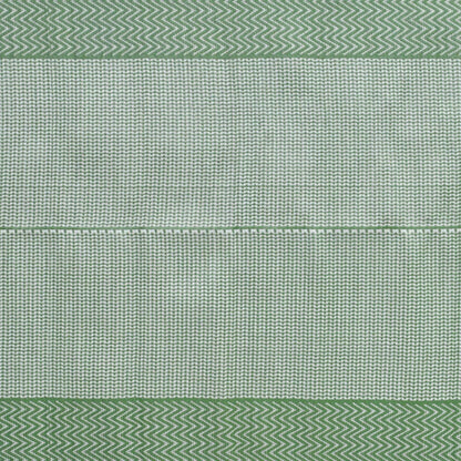Buitenkleed Polypropeen 120 x 180 cm Groen en wit
