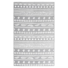 Buitenkleed Polypropeen Grijs 160 x 230 cm Grijs patroon