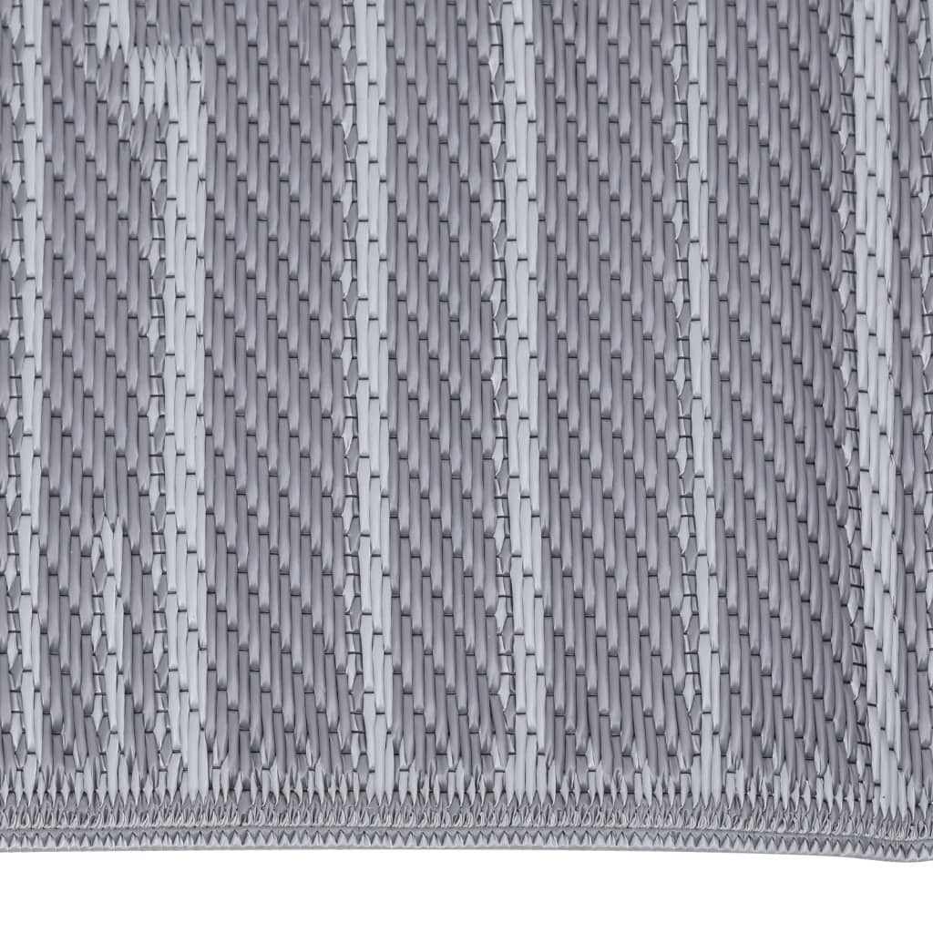 Buitenkleed Polypropeen Kleurig Antraciet 80 x 250 cm