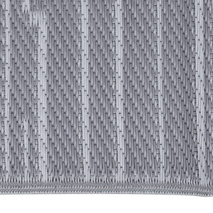 Buitenkleed Polypropeen Kleurig Antraciet 80 x 250 cm