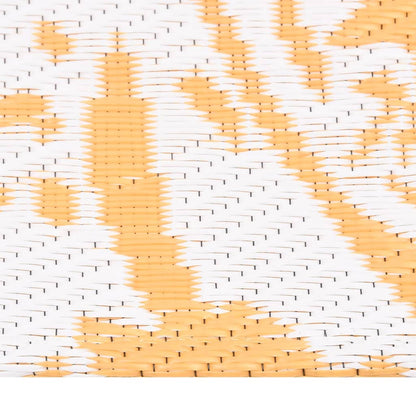 Buitenkleed Polypropeen 140 x 200 cm Geel