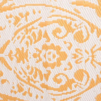 Buitenkleed Polypropeen 140 x 200 cm Geel