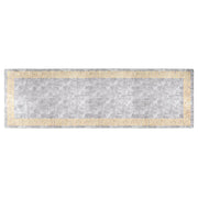 Washable anti-slip rug 80x300 cm grey