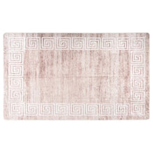 Vloerkleed Wasbaar Anti-Slip Beige En Goud 120 x 180 cm