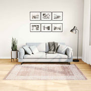 Vloerkleed wasbaar 120x180 cm beige