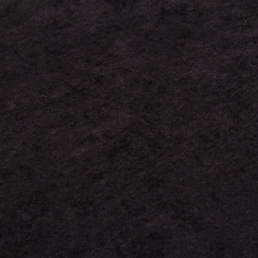 Vloerkleed Wasbaar Anti-Slip Ø120 Cm Kleurig Antraciet Ø 120 cm