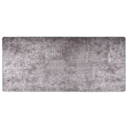 Washable anti-slip rug 80x300 cm grey