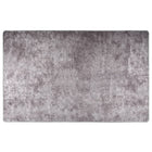 Vloerkleed 160x230 cm grijs wasbaar anti-slip