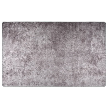 Vloerkleed Wasbaar Anti-Slip Grijs 160 x 230 cm