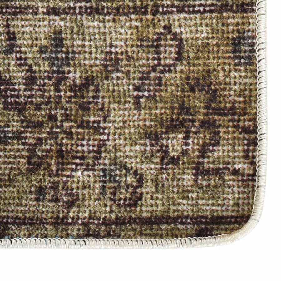 Vloerkleed Wasbaar Anti-Slip Meerkleurig Patchwork 80 x 300 cm