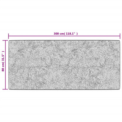 Vloerkleed Wasbaar Anti-Slip Meerkleurig Patchwork 80 x 300 cm