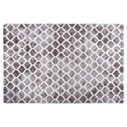 Vloerkleed wasbaar anti-slip 80x150 cm meerkleurig