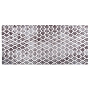 Washable anti-slip rug 80x300 cm multicolor