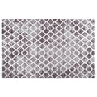 Vloerkleed wasbaar anti-slip 160x230 cm meerkleurig
