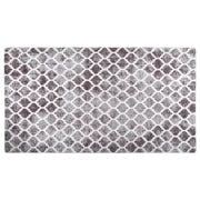 Vloerkleed wasbaar anti-slip 190x300 cm meerkleurig