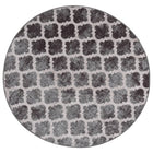 Vloerkleed wasbaar anti-slip ø120 cm meerkleurig
