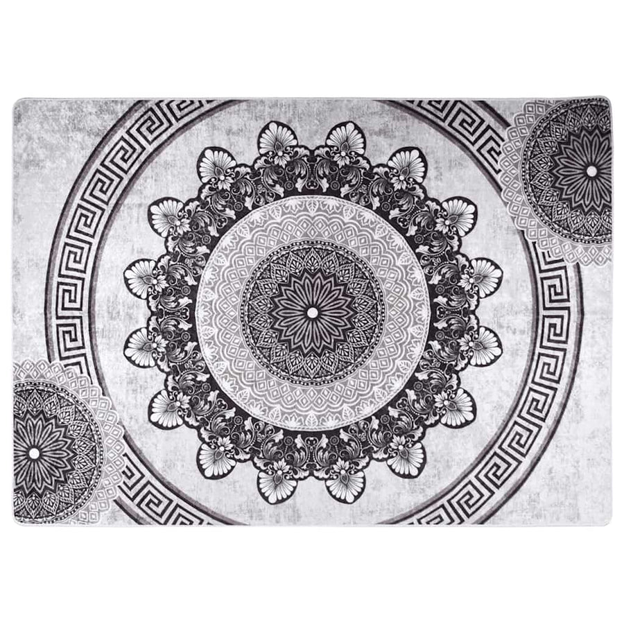 Vloerkleed wasbaar 120x180 cm meerkleurig