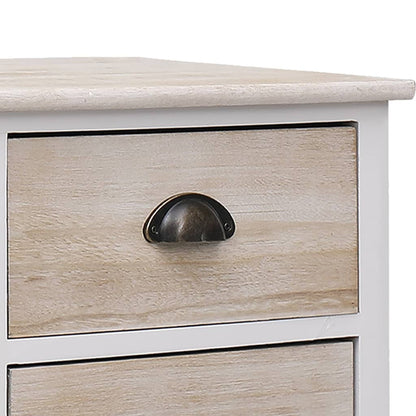 Tv-Meubel 08X30X40 Cm Massief Paulowniahout Lichthout
