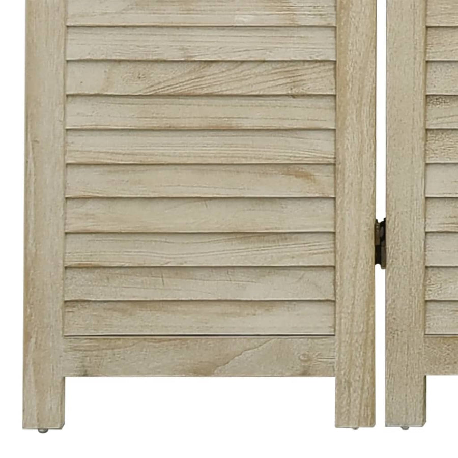 Kamerscherm met 5 panelen 175x165 cm massief paulowniahout 175 x 165 cm