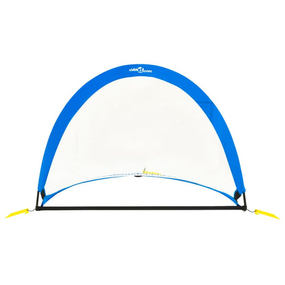 2 St Kindervoetbaldoelen Met Opbergtas 9X82X84,5 Cm 119 x 82 x 84.5 cm