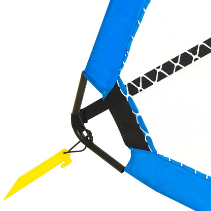 2 St Kindervoetbaldoelen Met Opbergtas 9X82X84,5 Cm 119 x 82 x 84.5 cm