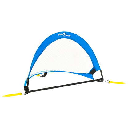 2 St Kindervoetbaldoelen Met Opbergtas 75,5X46X48 Cm 75.5 x 46 x 48 cm