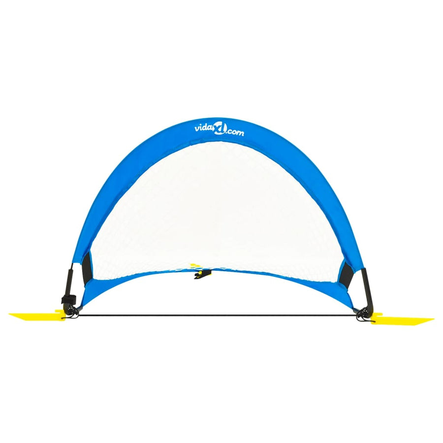 2 St Kindervoetbaldoelen Met Opbergtas 75,5X46X48 Cm 75.5 x 46 x 48 cm