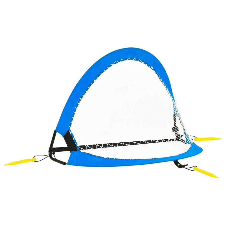 2 St Kindervoetbaldoelen Met Opbergtas 75,5X46X48 Cm 75.5 x 46 x 48 cm