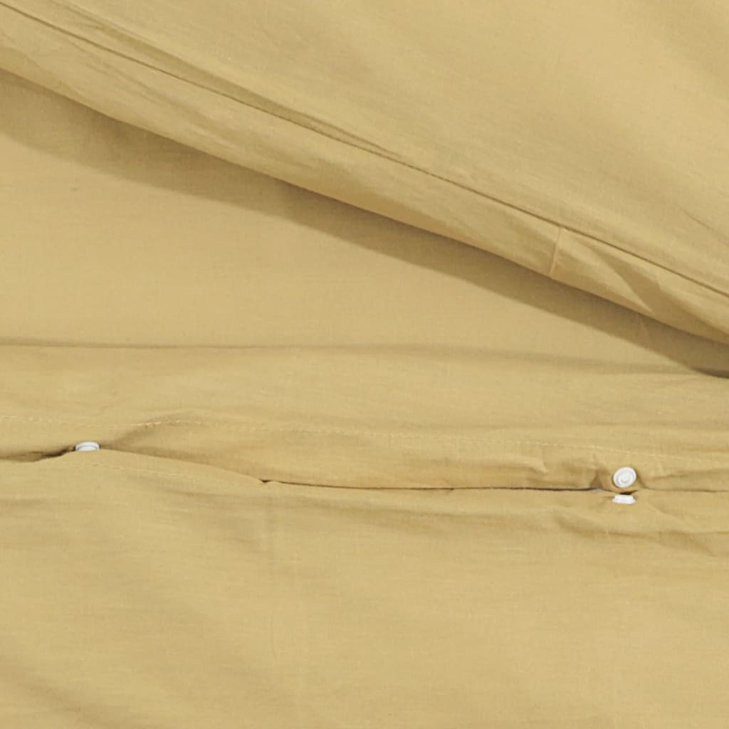 Dekbedovertrekset lichtgewicht 135x200 cm microvezel taupe 1 135 x 200 cm + 80 x 80 cm Taupe