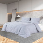 Duvet cover set 200x220 cm cotton grey