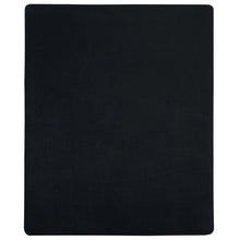 Hoeslakens Jersey Katoen 2 140 x 200 cm Zwart