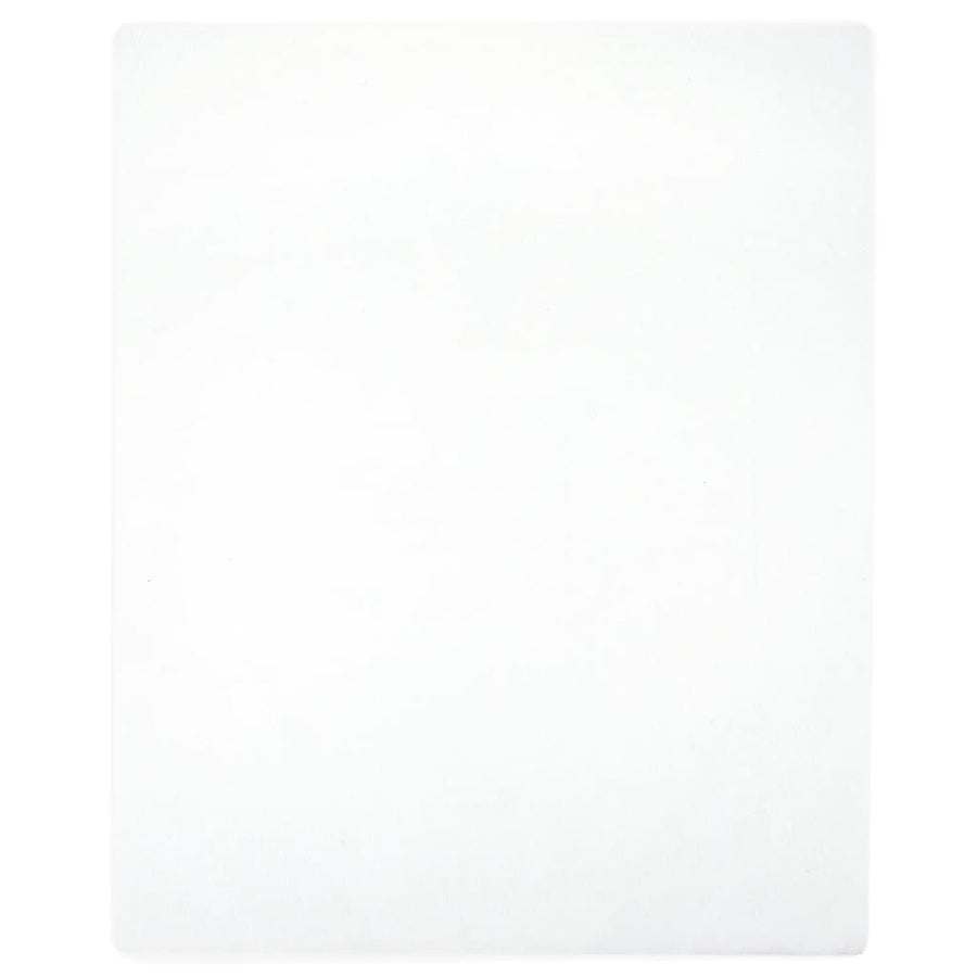 Hoeslaken Jersey 160X200 Cm Katoen Wit 160 x 200 cm