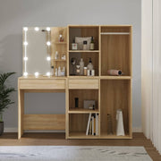 Kaptafel 60x40x140 cm bewerkt hout sonoma eiken