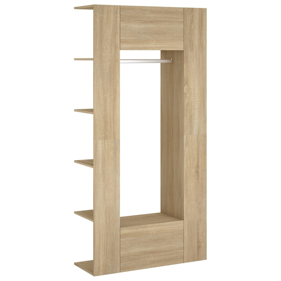 Gangkasten Bewerkt Hout Kleurig Sonoma eiken