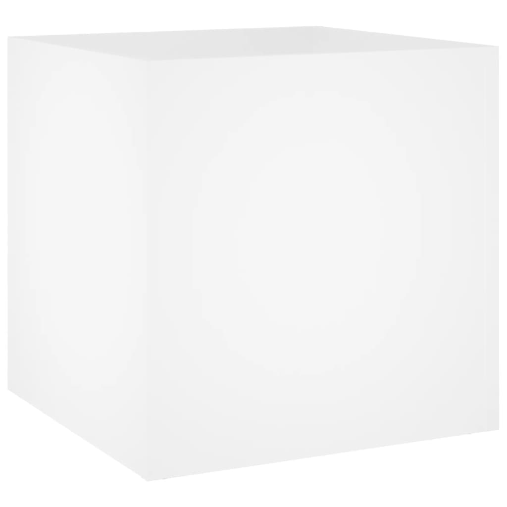 Halmeubelset Bewerkt Hout Wit