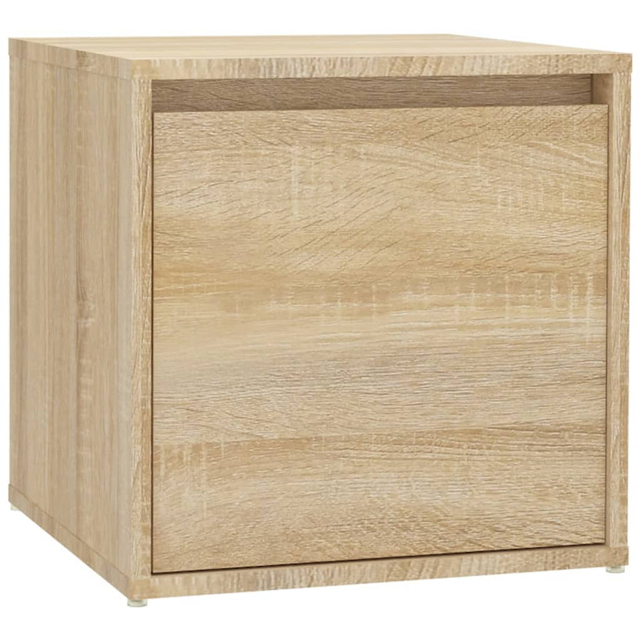 Halmeubelset Bewerkt Hout Kleurig Sonoma eiken