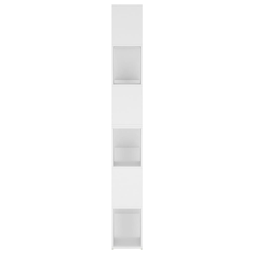 Boekenkast/Kamerscherm 00X24X88 Cm Wit