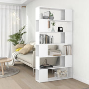 Boekenkast 100x24x188 cm wit
