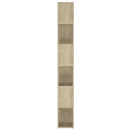Boekenkast/Kamerscherm 00X24X88 Cm Kleurig Sonoma eiken