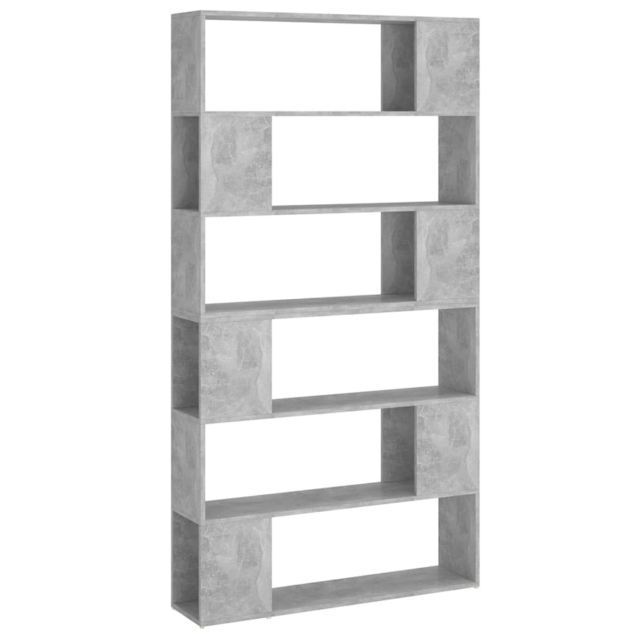 Boekenkast/Kamerscherm 100X24X188 Cm Betongrijs
