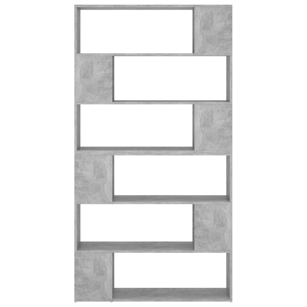 Boekenkast/Kamerscherm 100X24X188 Cm Betongrijs