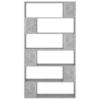 Boekenkast/Kamerscherm 100X24X188 Cm Betongrijs