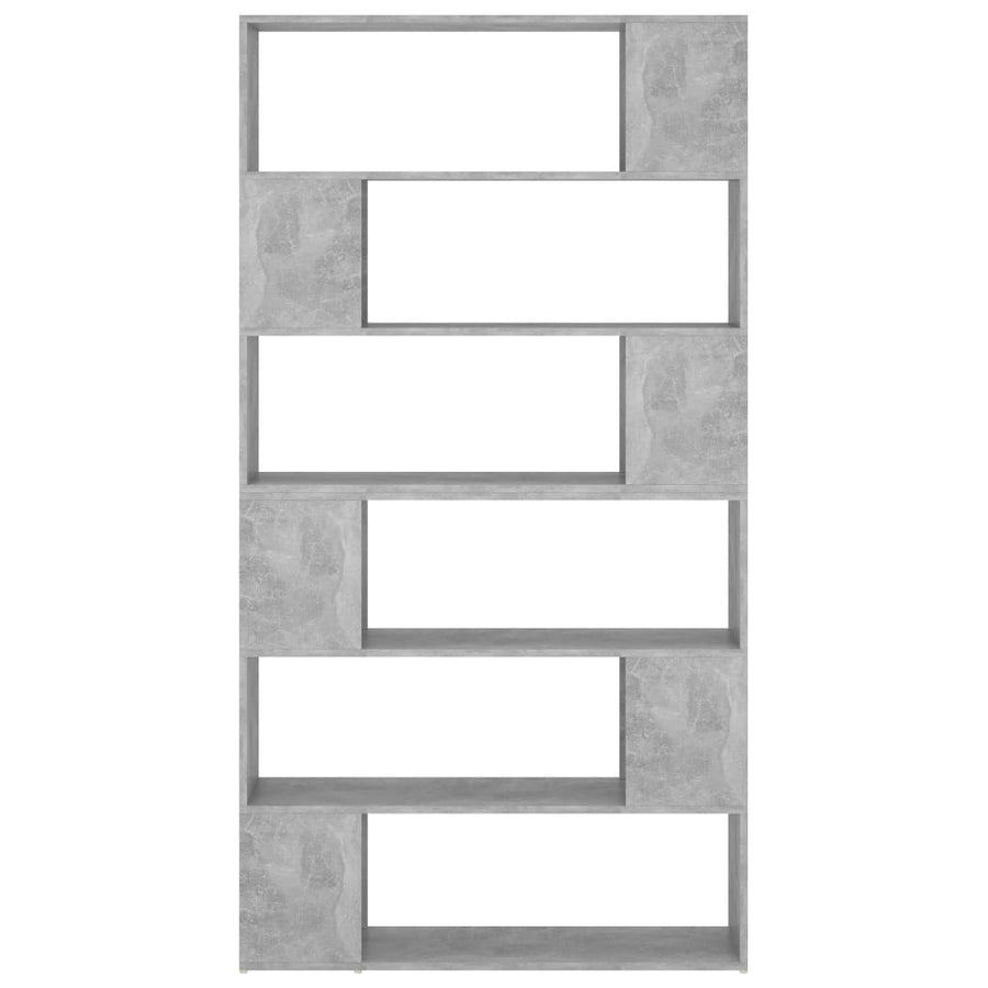 Boekenkast/Kamerscherm 100X24X188 Cm Betongrijs