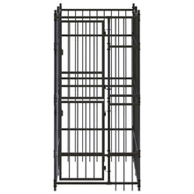 Hondenkennel 1,84 M² Staal 96 x 192 x 200 cm Zonder luifel
