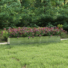 Plantenbak verhoogd 320x40x45 cm gegalvaniseerd staal