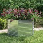Plantenbak verhoogd 129x77 cm gegalvaniseerd staal