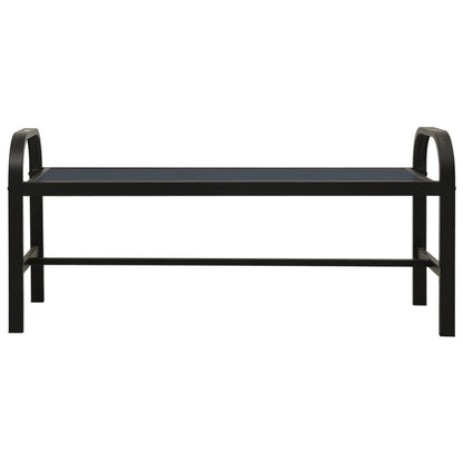 Tuinbank 24,5 Cm Staal En Hkc Zwart