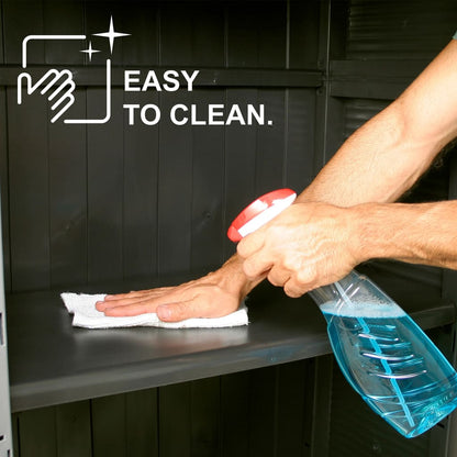 Opbergkast 68x39x92 cm kunststof 2 68 x 39 x 92 cm