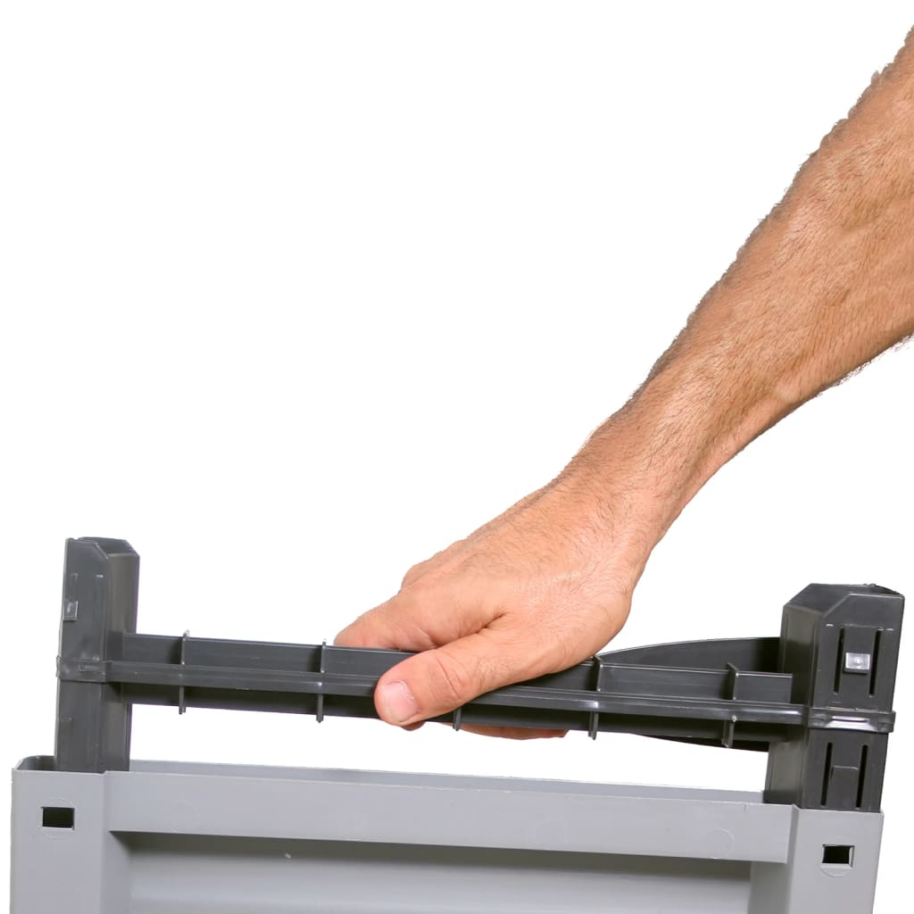 Opbergkast 68x39x92 cm kunststof 2 68 x 39 x 92 cm