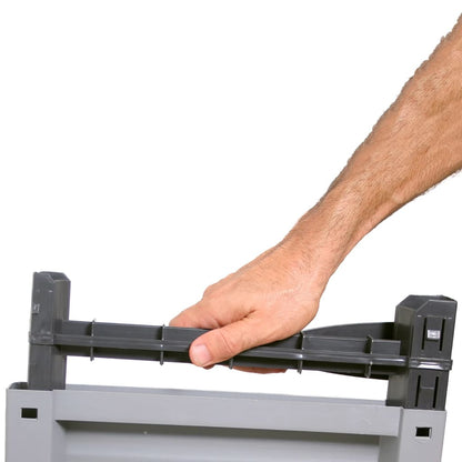 Opbergkast 68x39x92 cm kunststof 2 68 x 39 x 92 cm